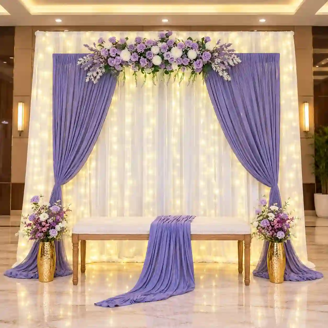 Lavender Dreams Mehendi Celebration Decor 